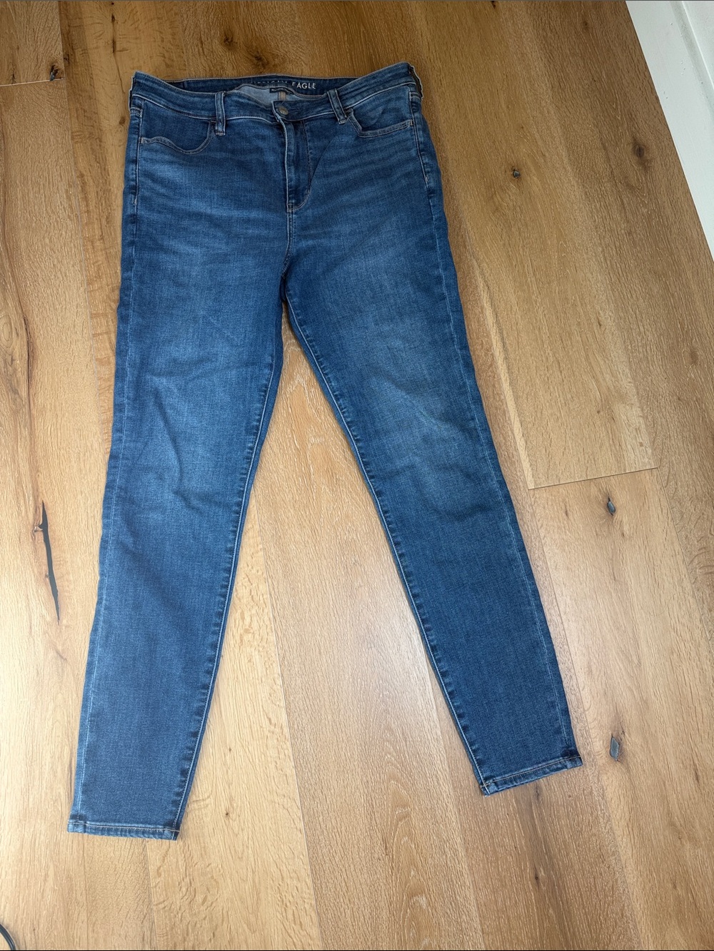 American Eagle Outfitters Blue Skinny Jeans